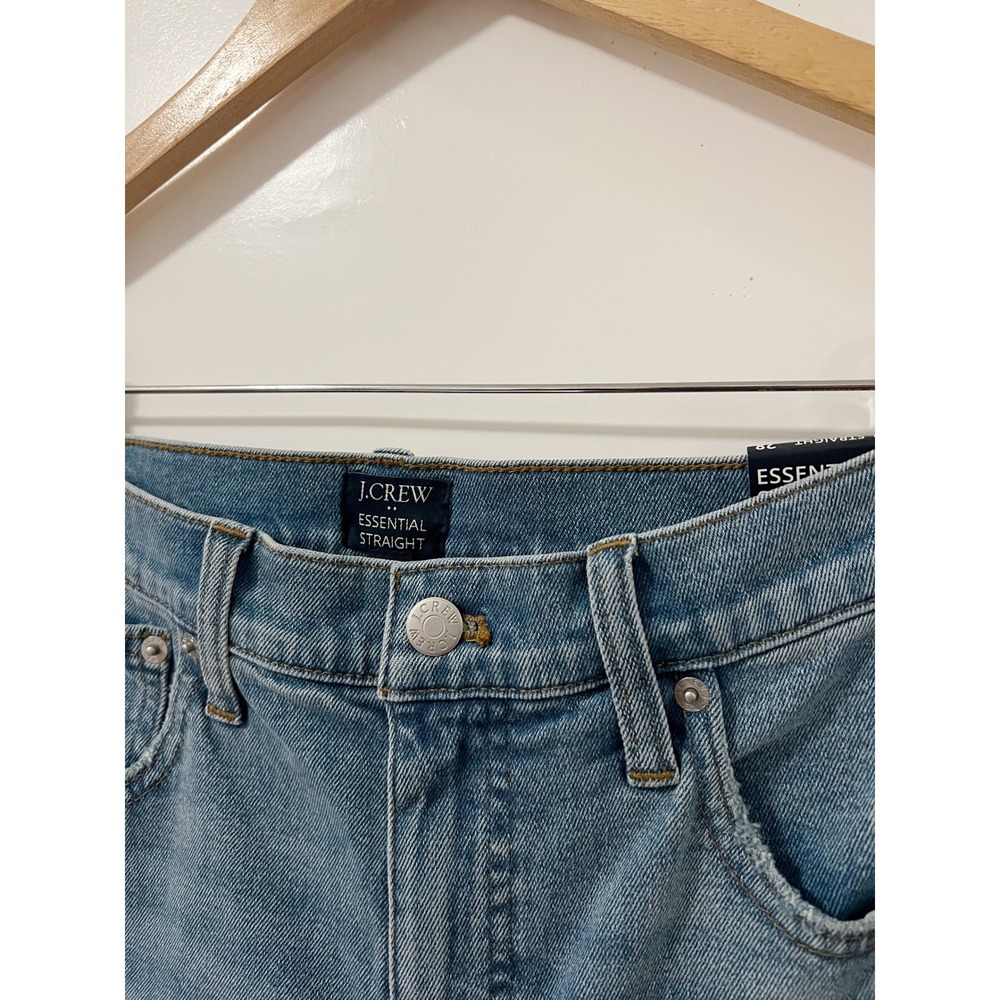 J.Crew Essential Straight All Day Stretch Denim Jeans Size 28 - Picture 8 of 9
